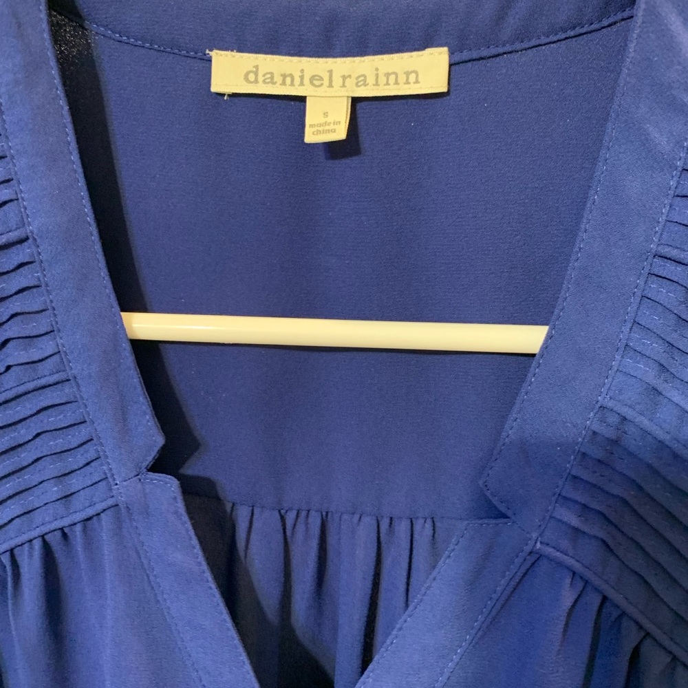 Daniel Rainn Royal Blue Blouse - Picture 3 of 5